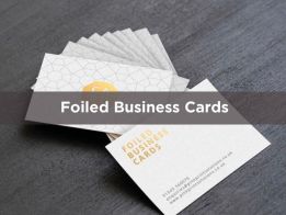 Foiled Business Cards